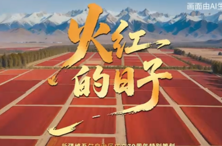 追光的你丨火红的日子