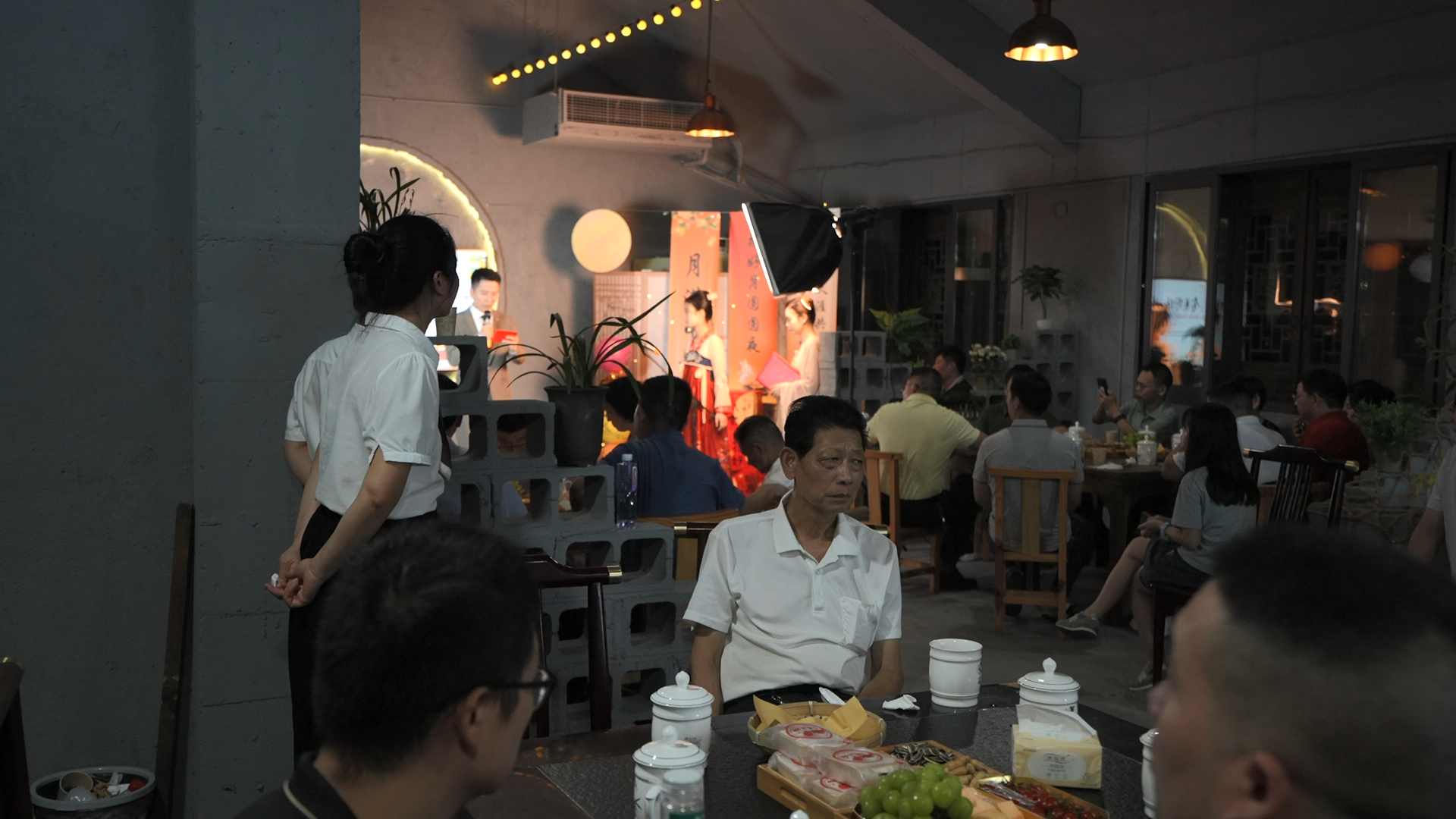 以情聚贤，以贤兴乡！ 新市街道中秋茶话会汇聚发展合力