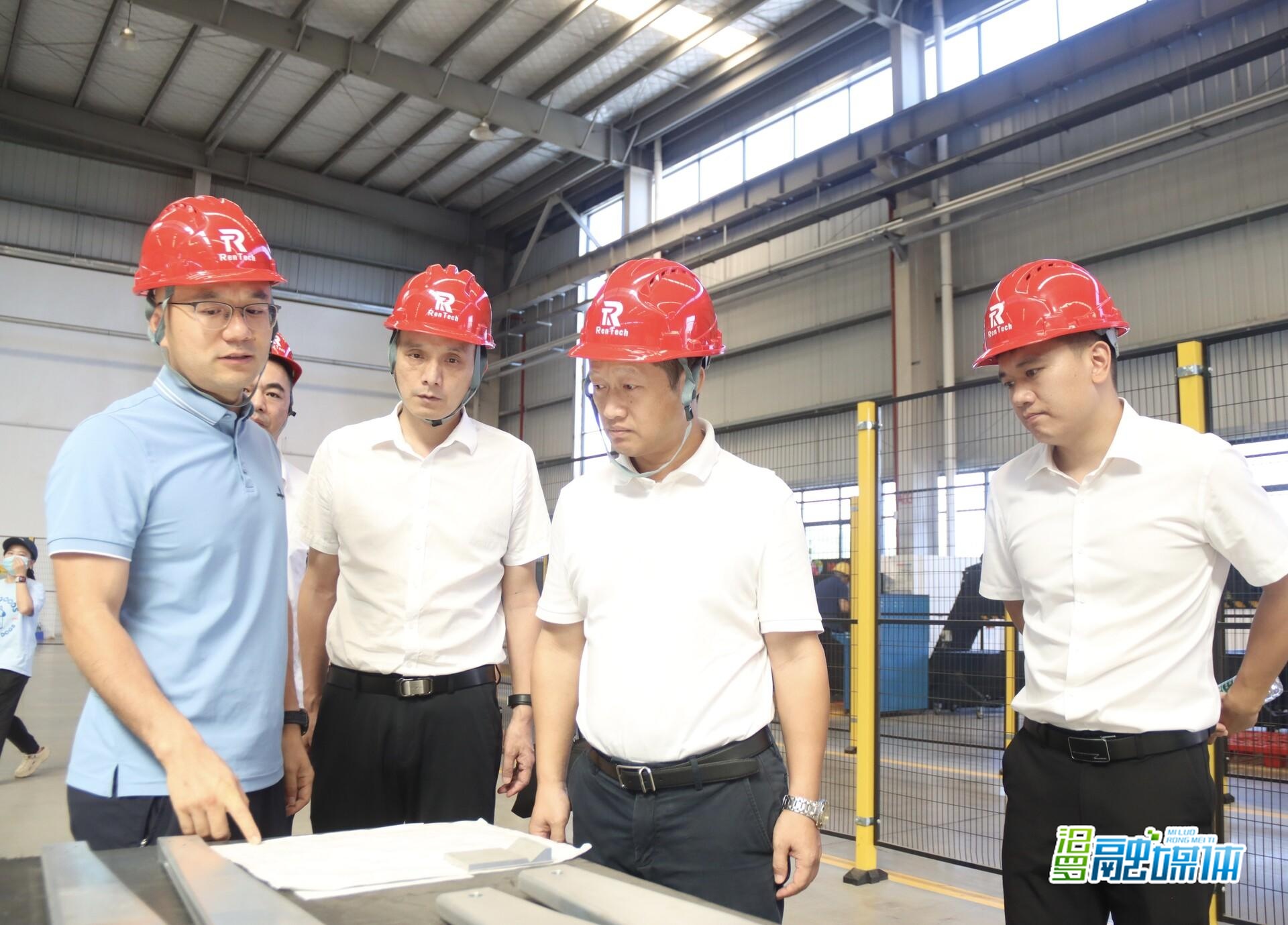 林恒求到长沙科技学院和配套园调研