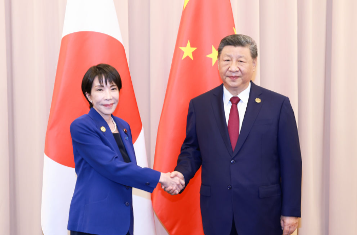 新华图讯｜习近平会见日本首相高市早苗