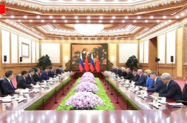 独家视频丨习近平：中俄关系锚定更高水平 更高质量发展目标
