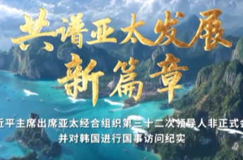 时政纪录片丨共谱亚太发展新篇章——习近平主席出席亚太经合组织第三十二次领导人非正式会议并对韩国进行国事访问纪实