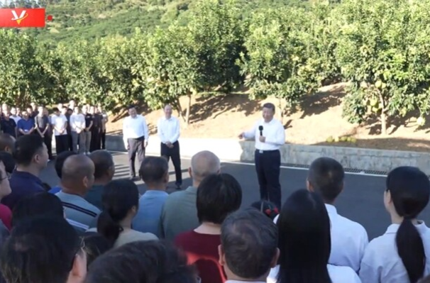 独家视频丨习近平在广东省梅州市考察调研