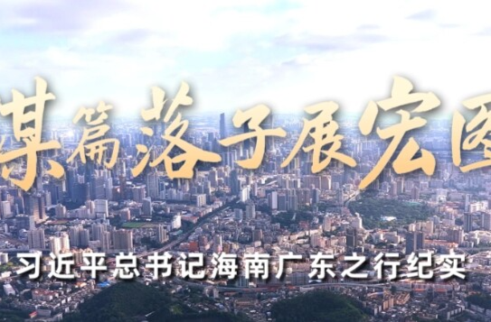 时政微纪录丨谋篇落子展宏图——习近平总书记海南广东之行纪实