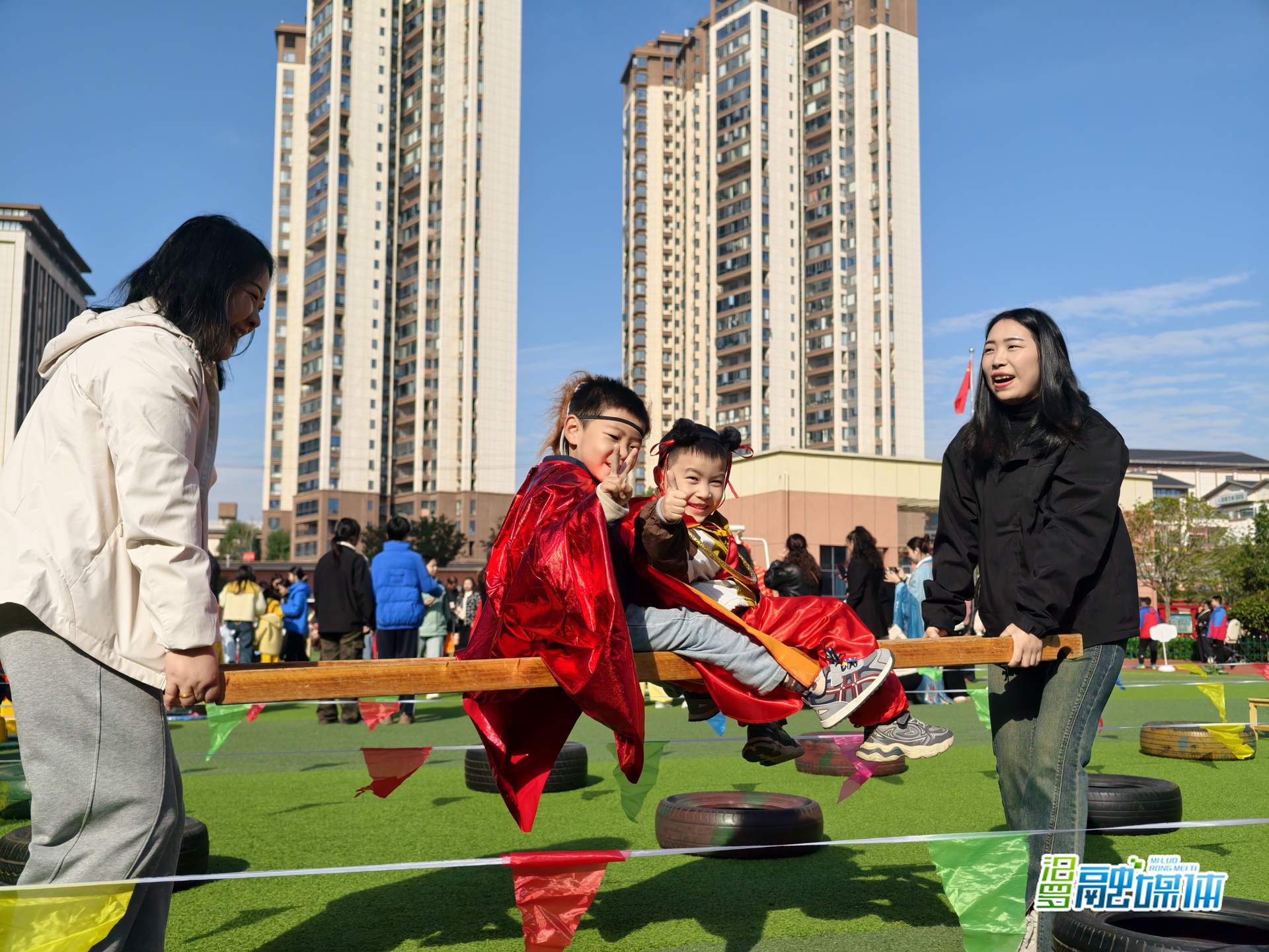 萌娃变身“取经人”，汨罗市三小幼儿园西游亲子闯关欢乐开启