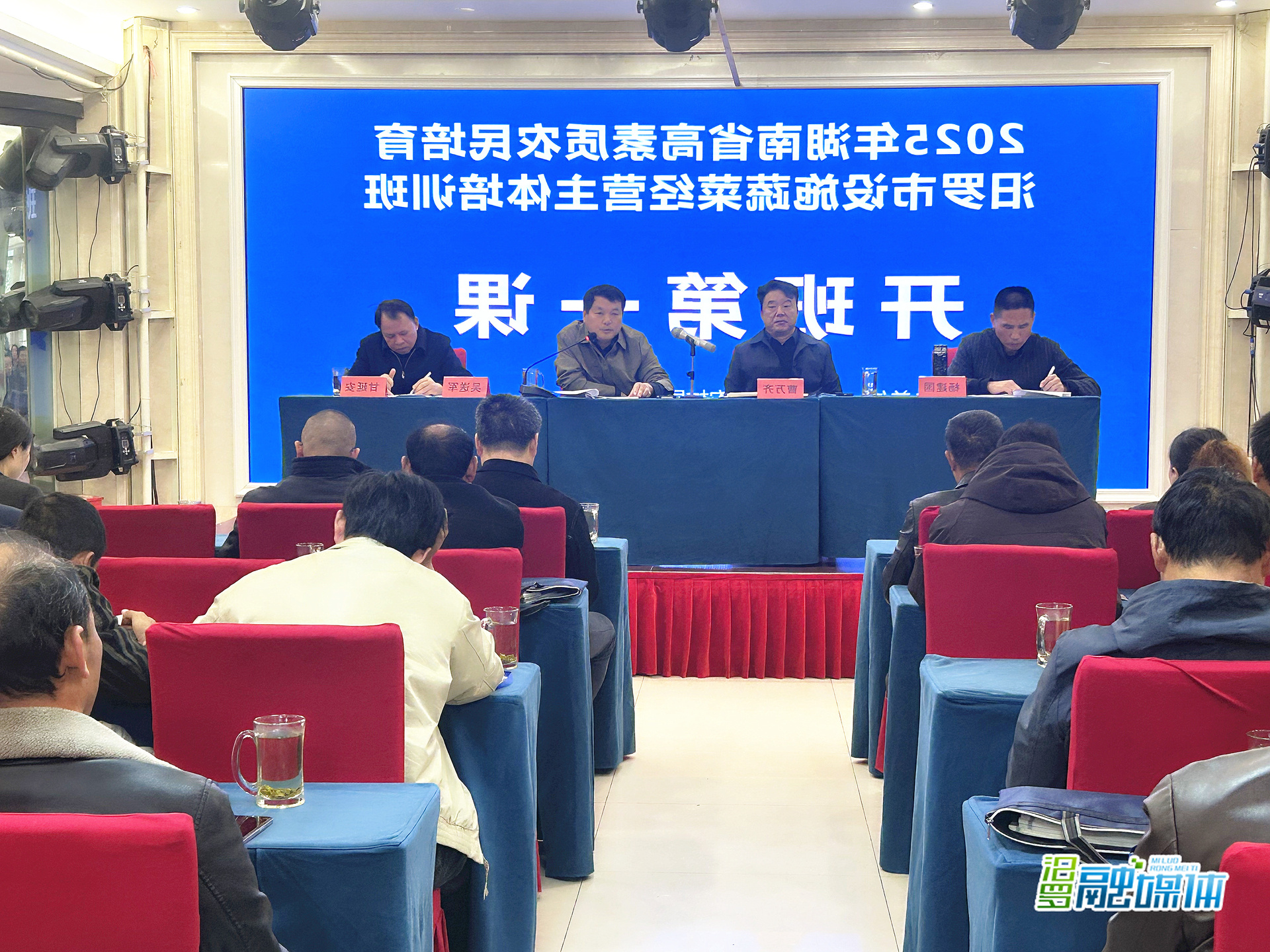 培育产业“领头雁”！汨罗50名蔬菜经营主体开启集中培训