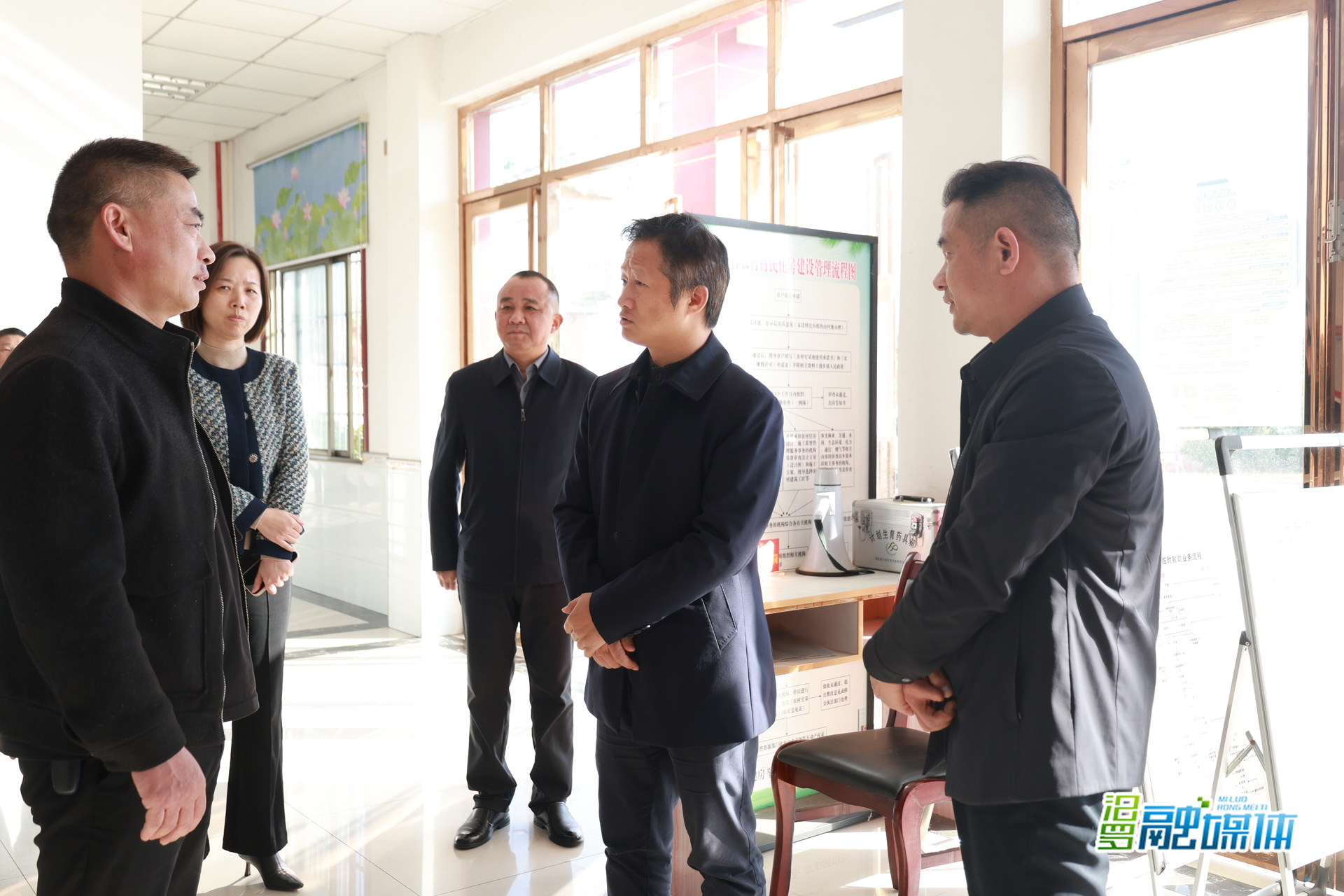 林恒求到新市街道调研 宣讲党的二十届四中全会精神