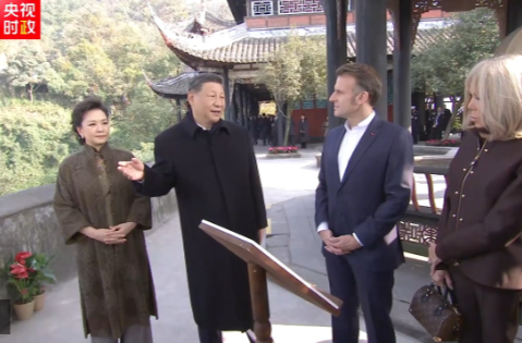 独家视频丨中法元首友好交流：从治水之道汲取治国理政智慧