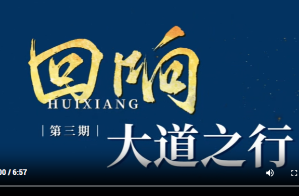 回响｜大道之行