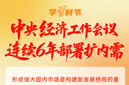 学习时节｜总书记的战略远见：连续6年部署扩内需