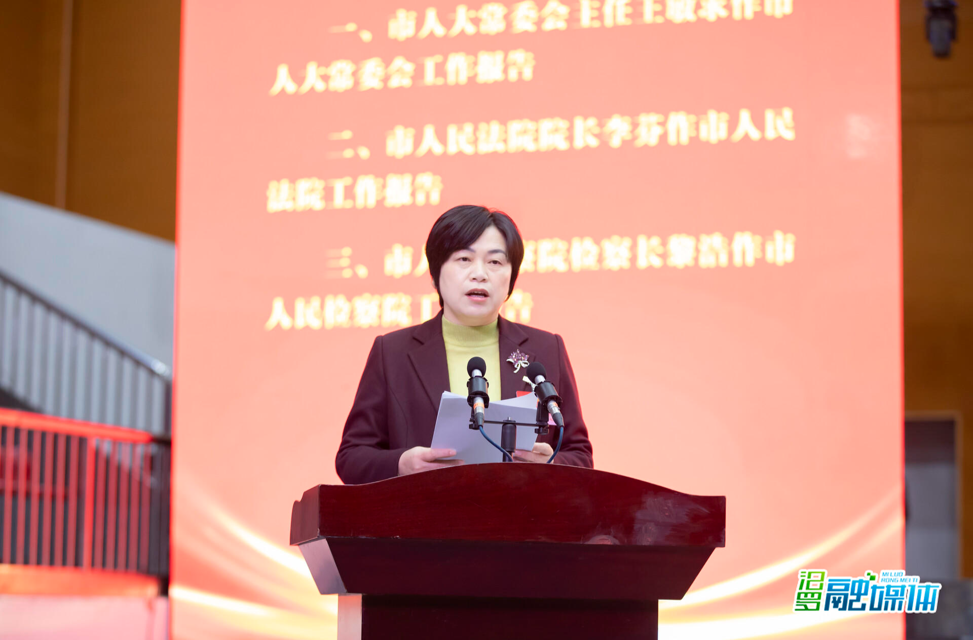 聚焦两会丨王敏求作市人大常委会工作报告