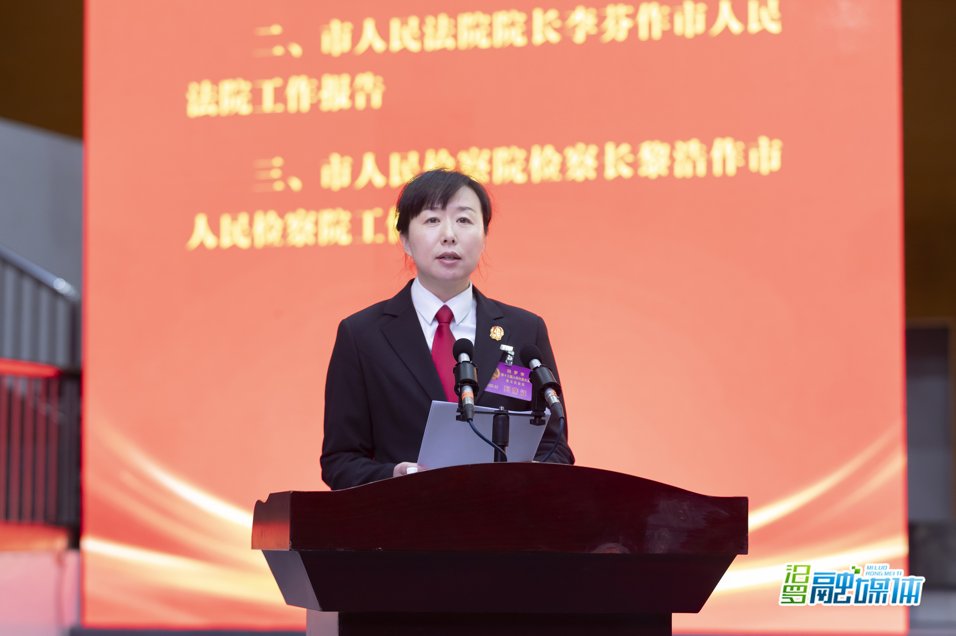 聚焦两会丨李芬作市人民法院工作报告