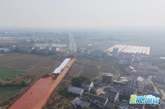 【新湖南】建成后形成城区外围完整闭环！汨罗G536蔡屋章至龙塘段公路建设加速推进