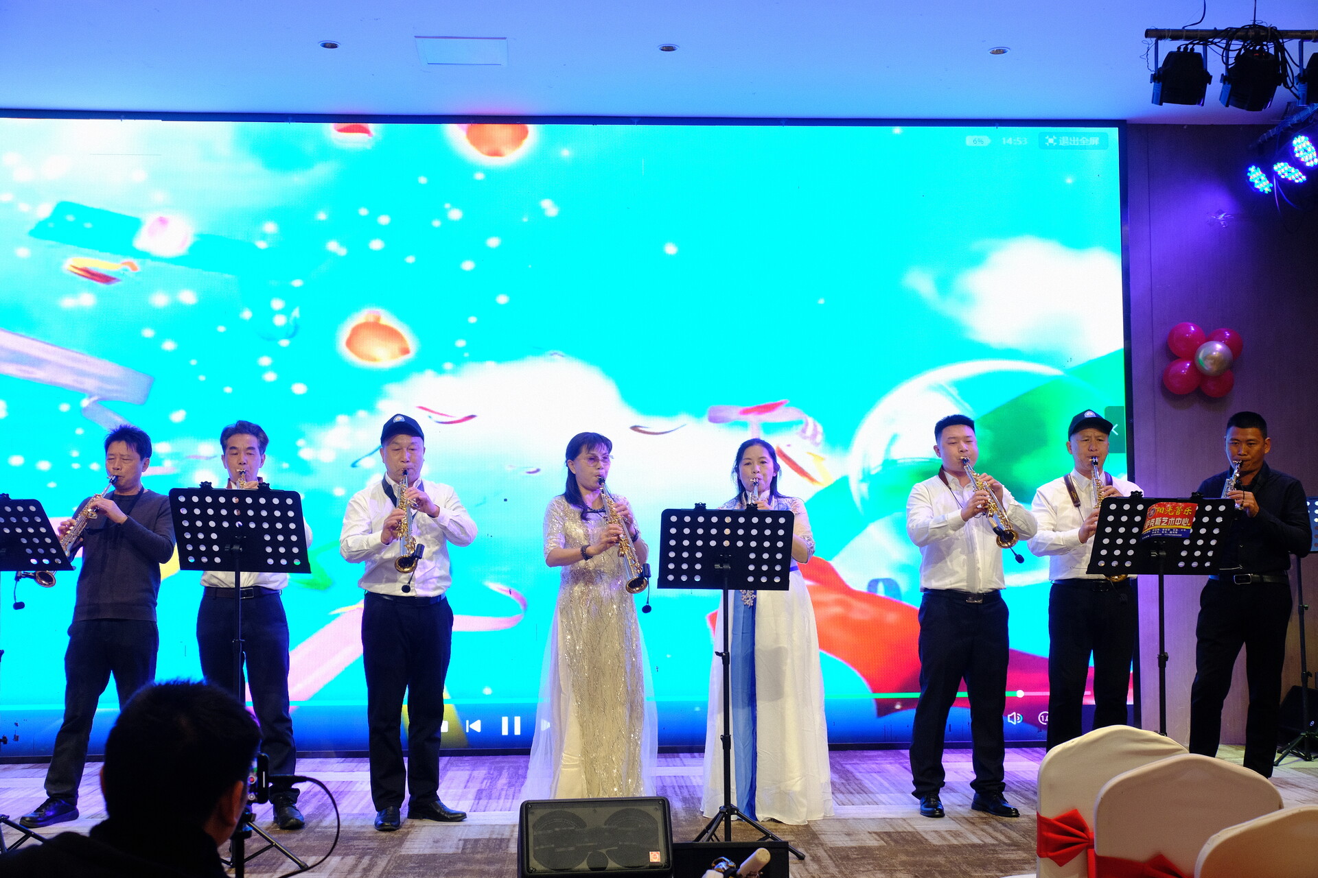 管乐奏响迎春曲 汨罗萨克斯学会举办新年音乐盛典