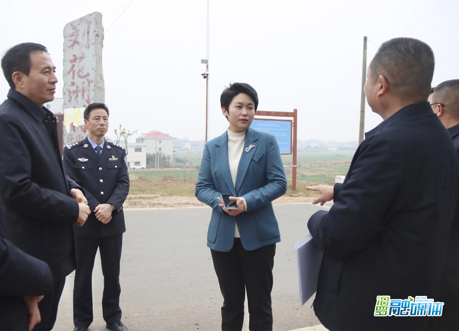 马慧调研督导安全生产工作