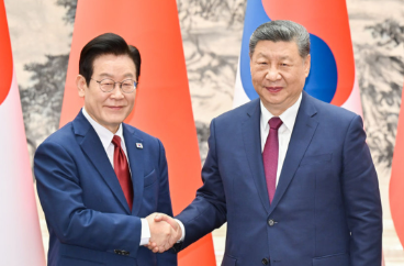 此行间·习近平同李在明会谈，中韩元首都提到了抗战