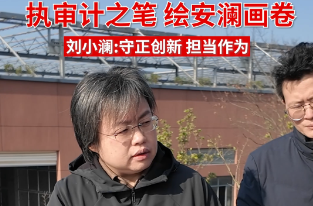执审计之笔 绘安澜画卷——记“全省担当作为优秀干部”刘小澜