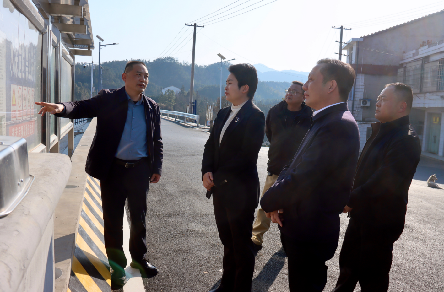 马慧到三江镇、长乐镇调研 