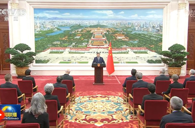 习近平接受外国新任驻华大使递交国书