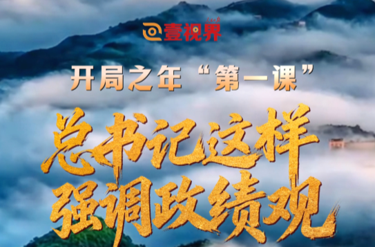壹视界·微视频 | 开局之年“第一课”，总书记这样强调政绩观