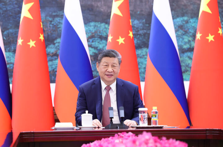 习近平同俄罗斯总统普京举行视频会晤