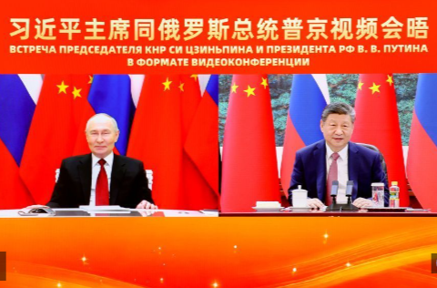 独家视频丨习近平：中俄两国要把握历史契机 确保中俄关系继续沿着正确轨道不断发展