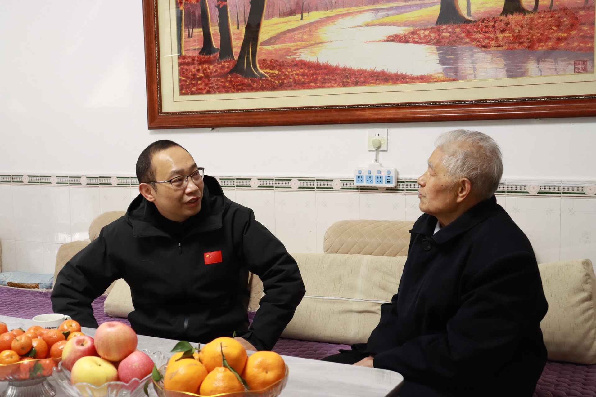 叶罡开展春节前走访慰问活动