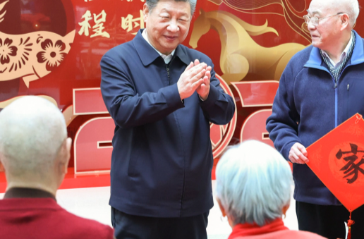 拾光纪·春节前夕再进社区，总书记心系民生
