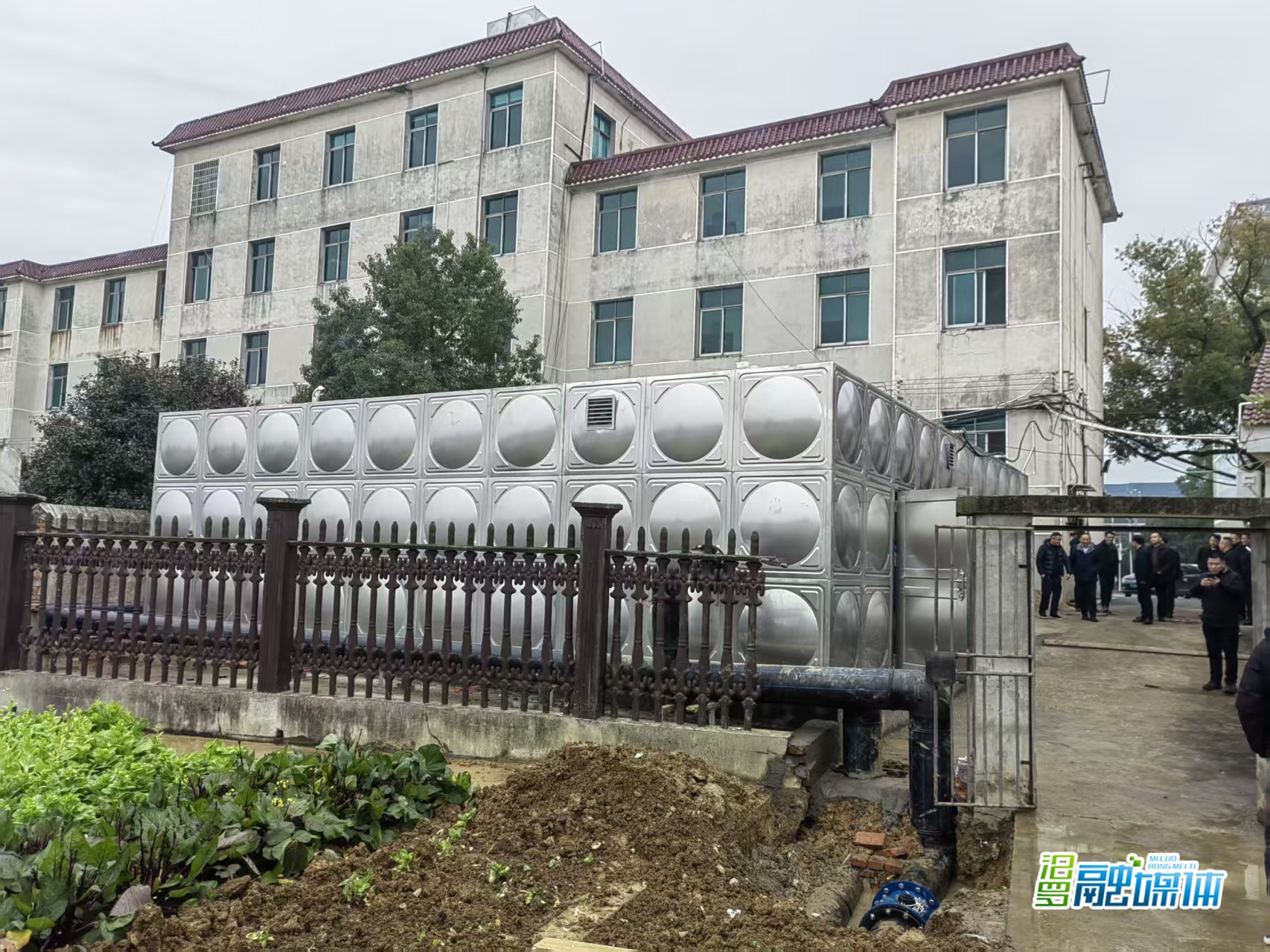 春节前告别“细流水”，汨罗镇近1.3万名居民用水无忧