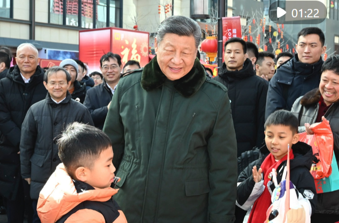近镜头｜跟着总书记感受“年味儿”