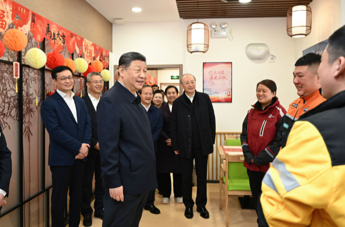 学习进行时｜温暖瞬间 饱含深情