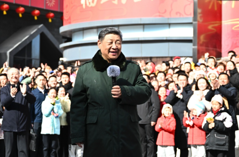 学习新语｜互相拜年 共赴新程