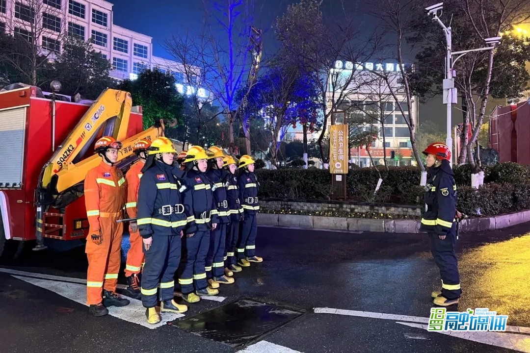 “你安心过年，我守护平安”  汨罗市消防救援大队2026年春节侧记