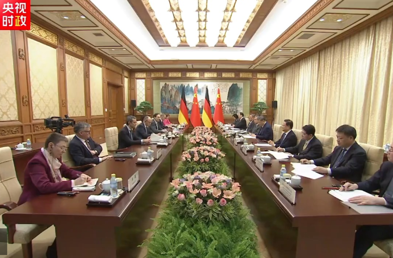 独家视频丨习近平：以中德关系的稳定性和活力为中欧关系谋合作 为动荡世界谋大同