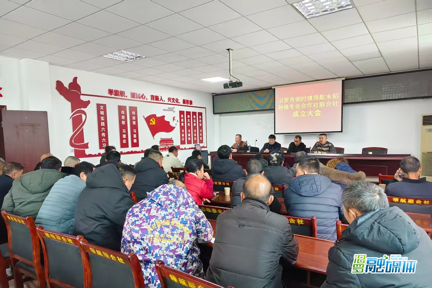 ​弼时镇水稻产业“抱团发展”！领航联合社挂牌成立