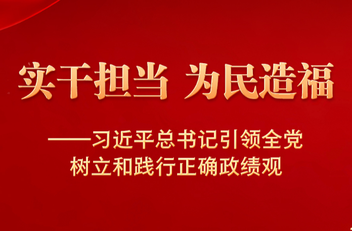习近平总书记引领全党树立和践行正确政绩观