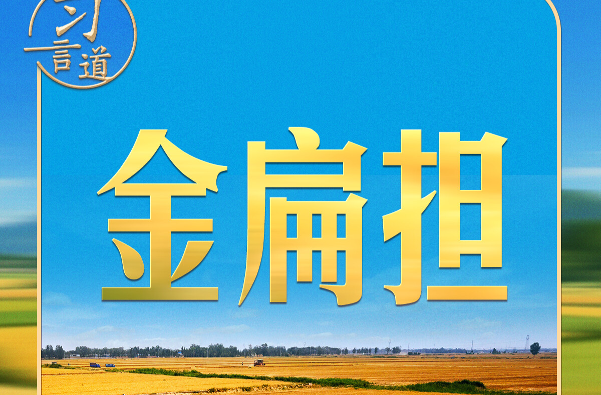 习近平的两会之喻｜“金扁担”，我把它理解为农业现代化