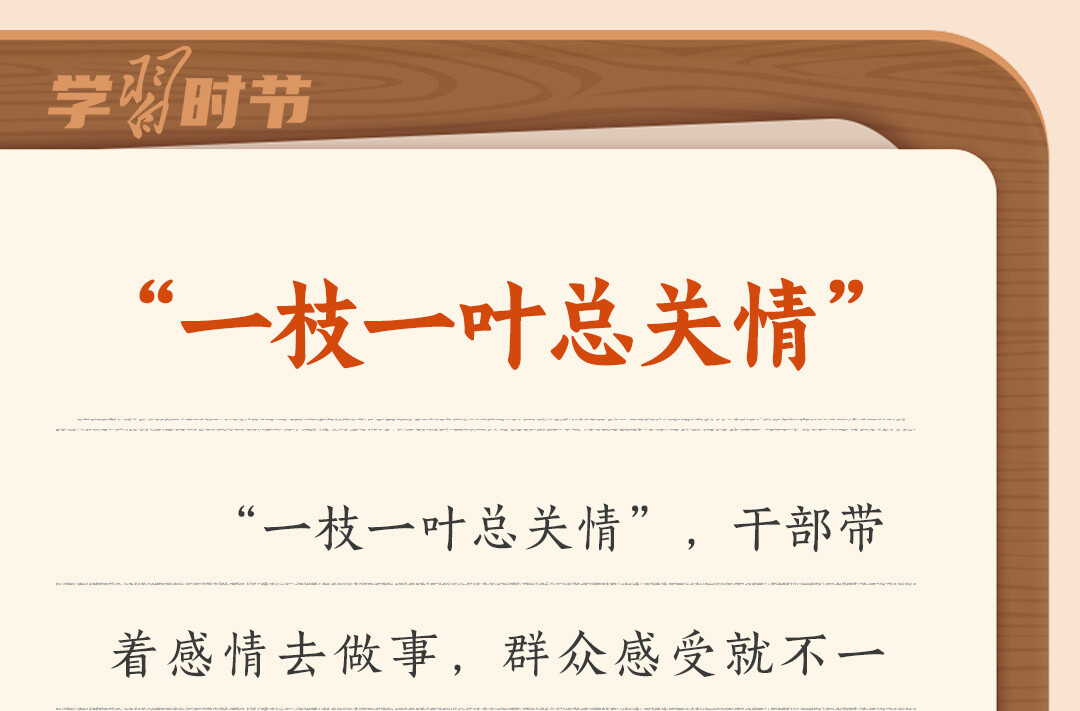 学习时节丨总书记妙语阐释正确政绩观