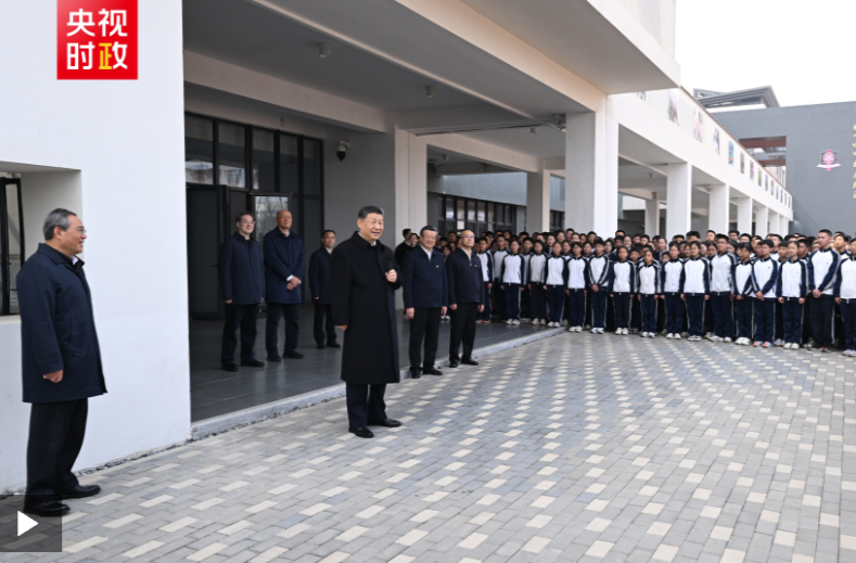 独家视频丨习近平在河北雄安新区考察