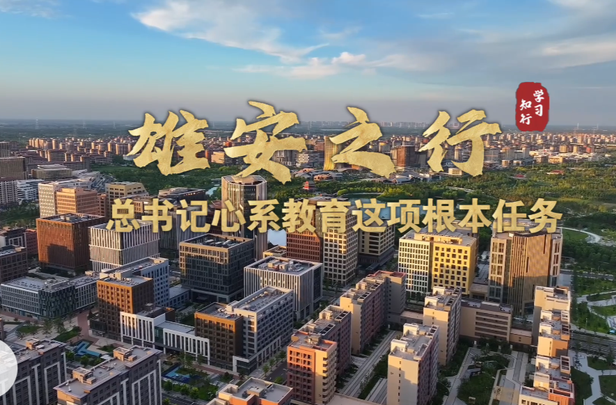 学习·知行丨雄安之行 总书记心系教育这项根本任务