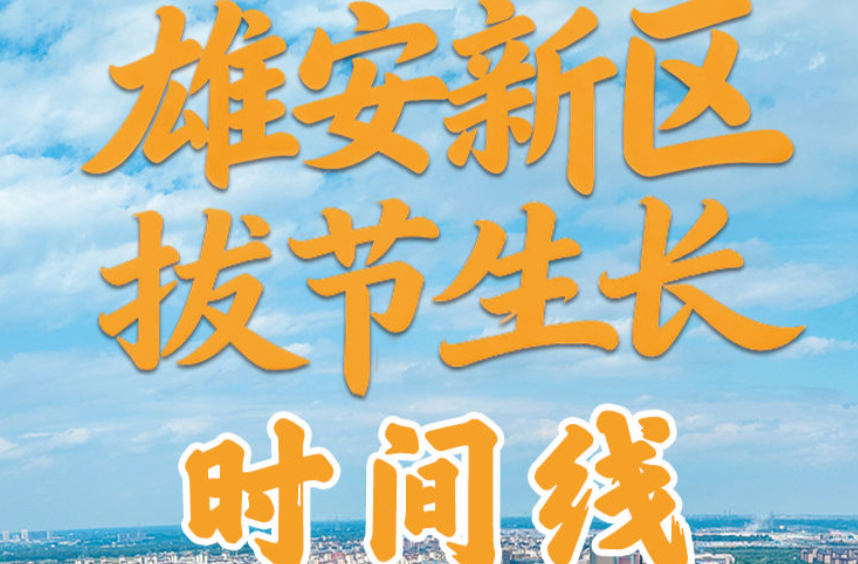 雄安新区拔节生长时间线