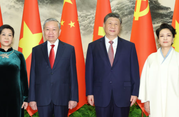 习近平同越共中央总书记、国家主席苏林举行会谈