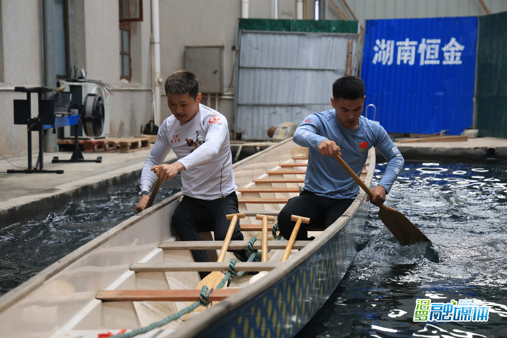 龙舟故里练精兵 岳阳市代表队备战省龙超联赛