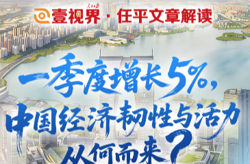 壹视界・任平文章解读｜一季度增长5%，中国经济韧性与活力从何而来？