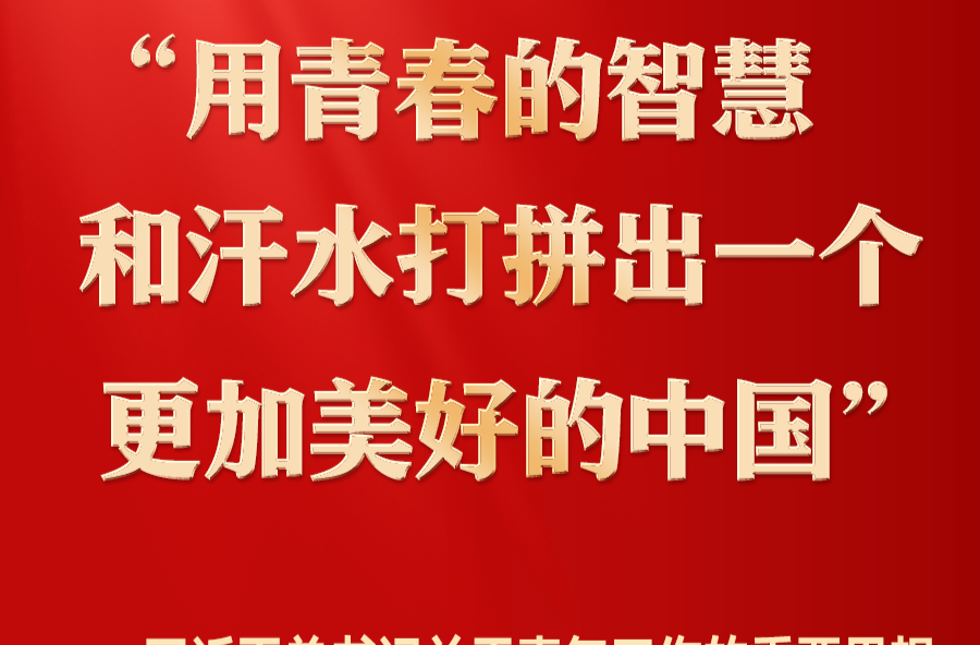 习近平总书记引领青年志愿者挺膺担当、矢志奋斗