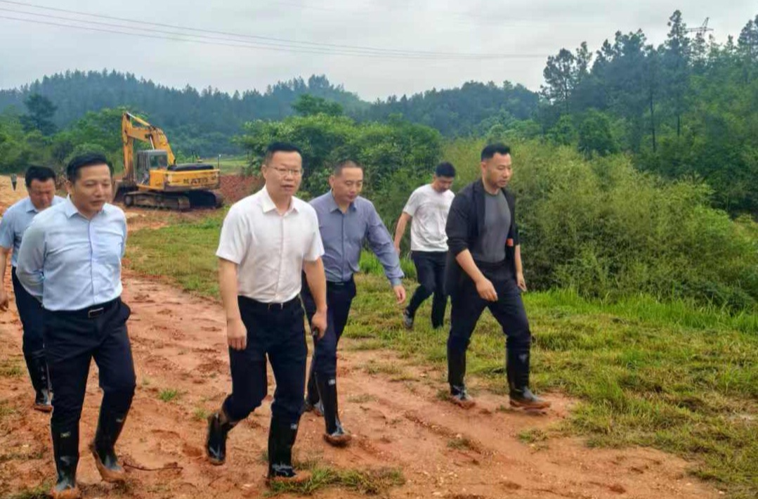 陈阁辉来汨罗调研指导防汛工作
