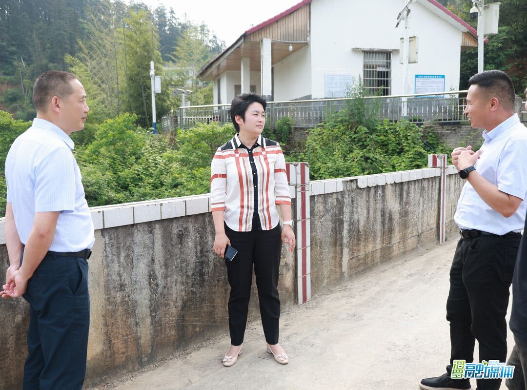 马慧到弼时镇调研灾害防治、安全生产等工作