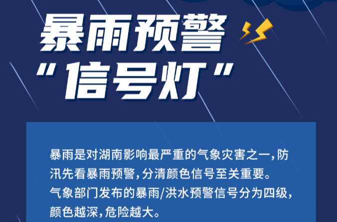 湖南人注意！降雨集中期已至，暴雨、山洪、地灾怎么躲？看完这篇再出门