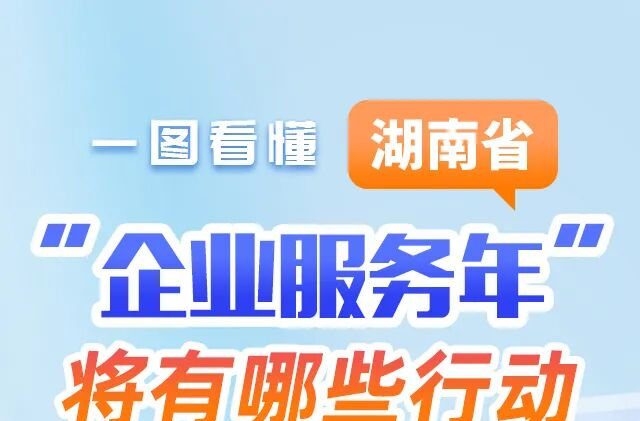 政策解读丨湖南“企业服务年”将有哪些行动