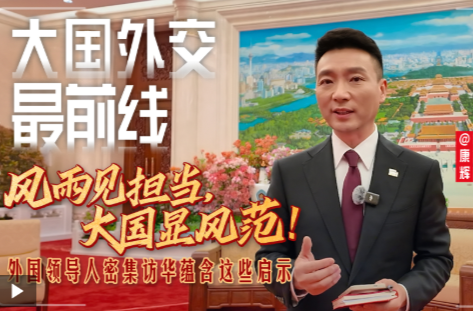 大国外交最前线丨风雨见担当，大国显风范！外国领导人密集访华蕴含这些启示